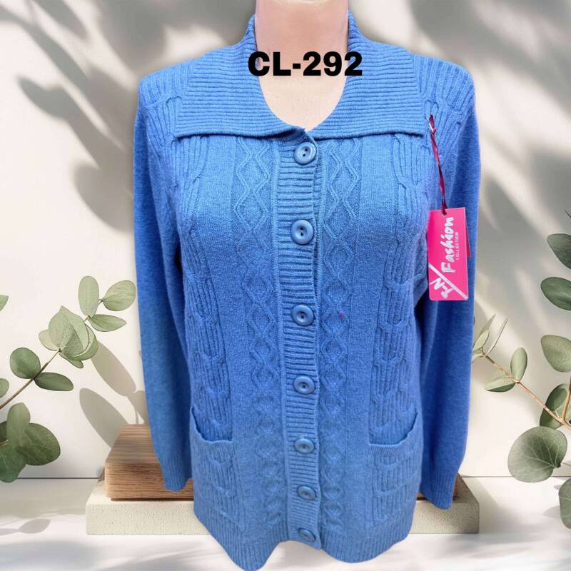 Swetry damskie Roz L-3XL. 1 kolor. Paczka 10 szt